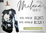 Loka Lyfies - Milana Raglan top