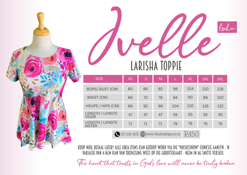 Ivelle - Larisha toppie