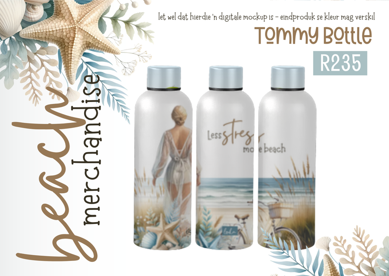 Beach Tommy waterbottel