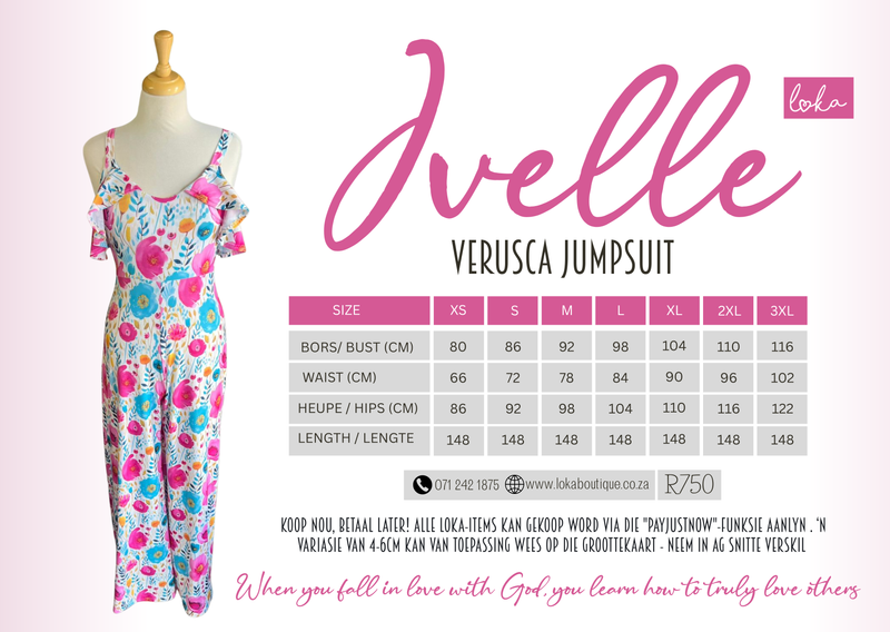 Ivelle Verusca jumpsuit
