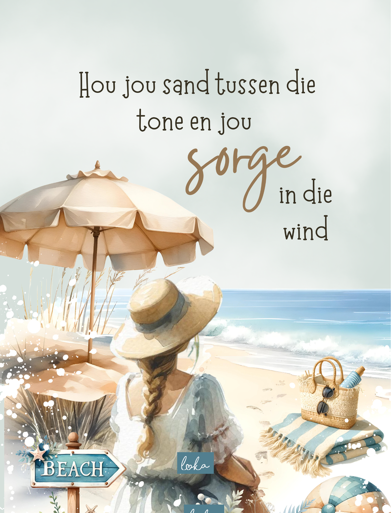 Beach drawstring sakkies