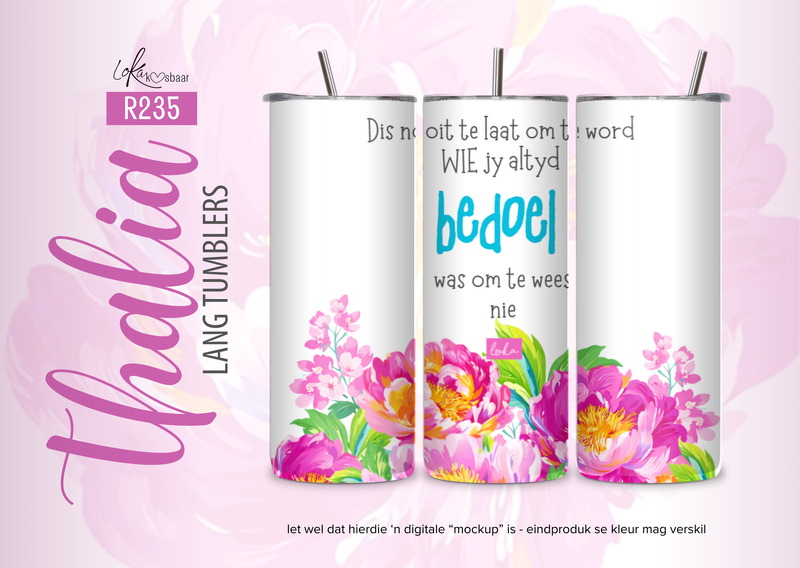 Thalia Lang tumblers