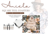 Teel coasters