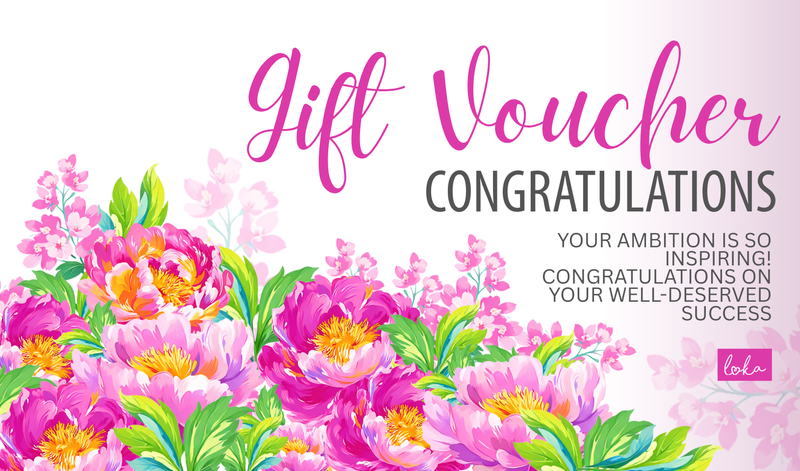 Loka Gift Card - Congratulations