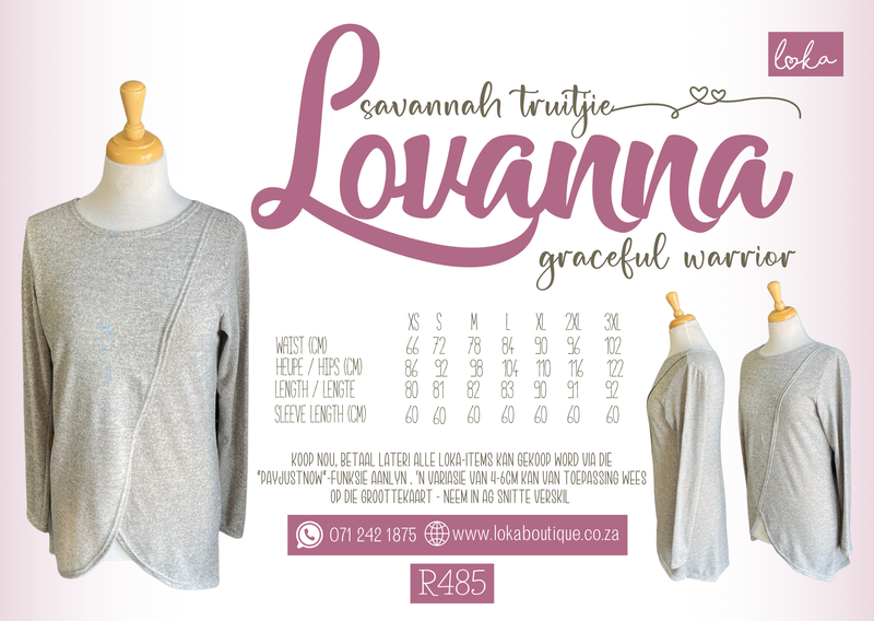 Savannah Top - breistof camel