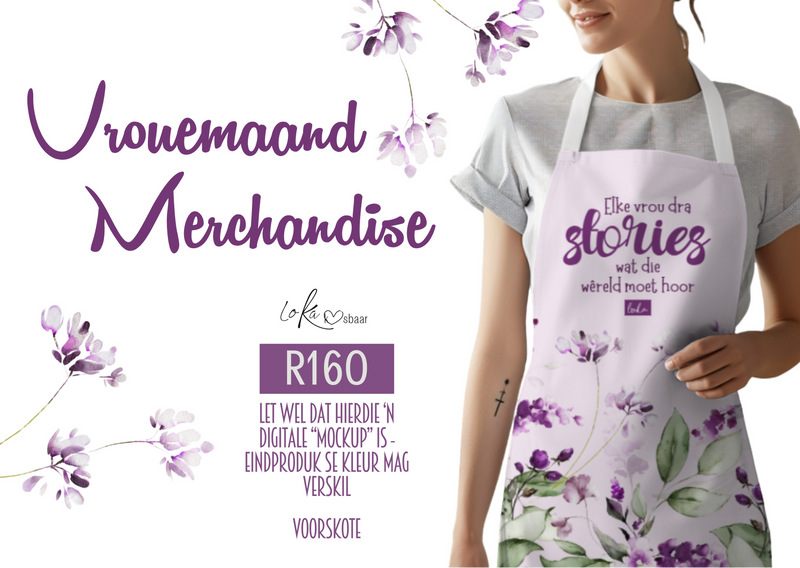 Kosbare vrou Voorskoot