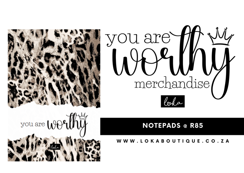 Mrs. SA Finalist merch - notepads