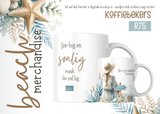 Beach  _ Koffiebekers