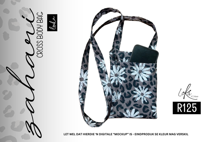 Loka Kosbaar cross body bag - animal print