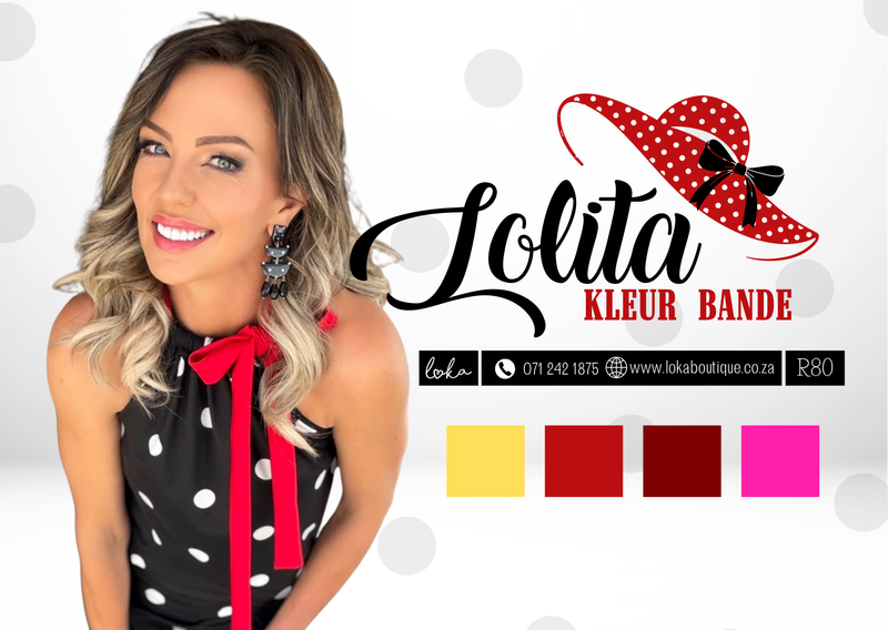 Lolita Drawstring toppie bande