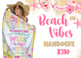 Beach vibes handdoeke