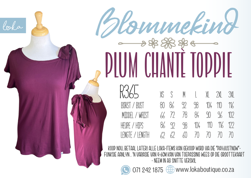 Blommekind Chante Toppie