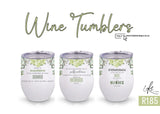 Wysheid Wine tumblers