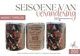 Seisoene van Verandering Whiskey tumblers