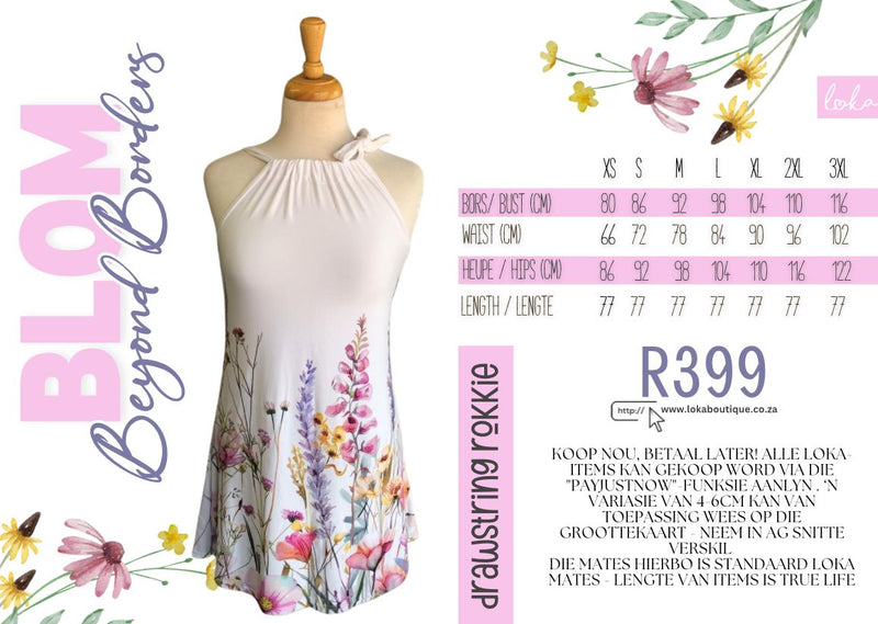 Blom Beyond Borders Kort Drawstring rok