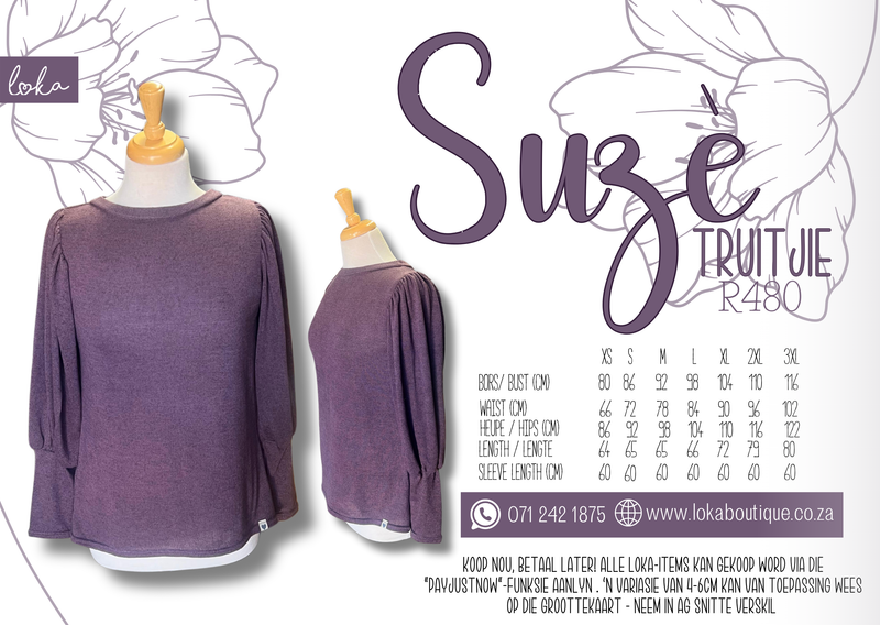 Suze Truitjie - plum