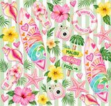 Beach vibes tumblers