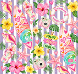 Beach vibes tumblers