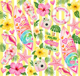 Beach vibes tumblers