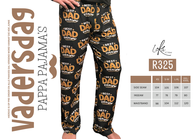 Vadersdag PJ's