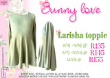 Loka Lyfies - Bunny Love Groen Larisha toppie
