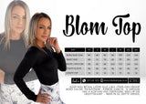 Plain swart toppie - langmou
