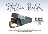 Stellie Jeans  Leather Belts (Width 22mm)