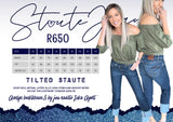 Tilted Staute Jean