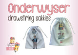 Onnies drawstring sakkies