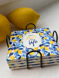 Solana teel coasters