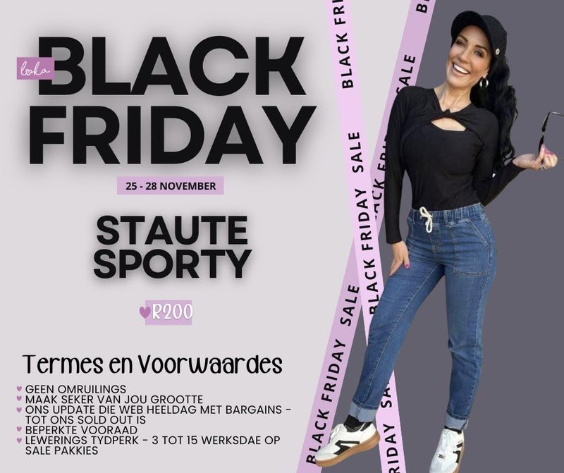 Staute Jean - Sporty maar Stout